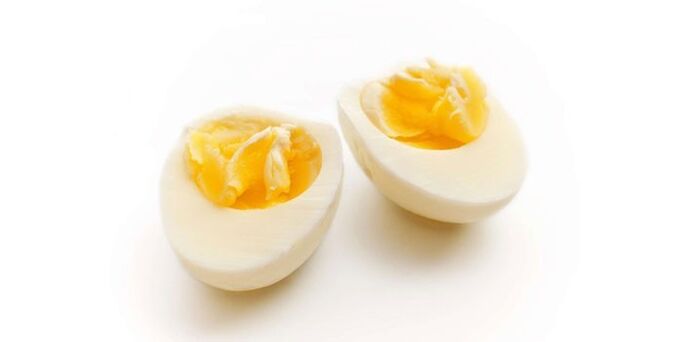 Boiled eggs to lose weight
