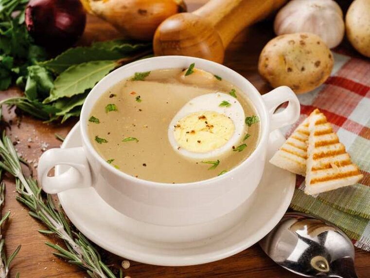 Dukan Diet's Egg Soup