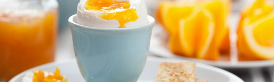 Boiled eggs-the main product of the egg diet