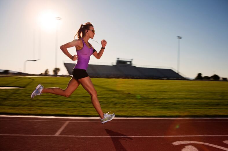 Sprinting is a great way to dry out muscles and quickly address problem areas of the body