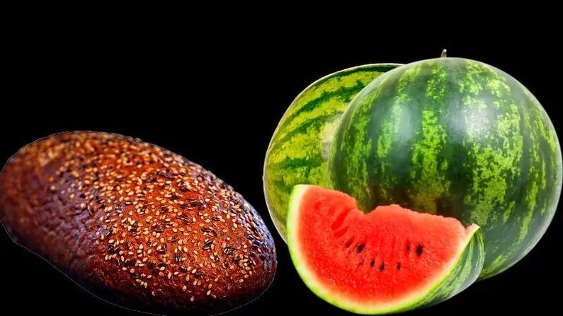 Watermelon and brown bread for weight loss