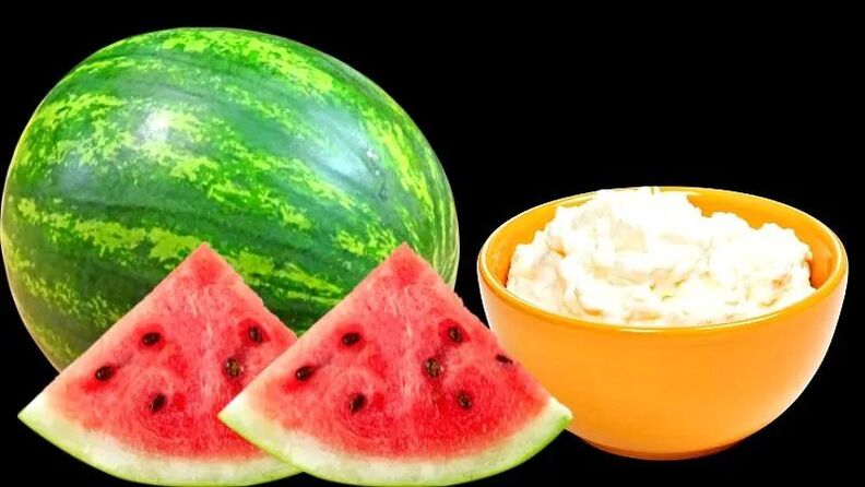 Watermelon and cheese may help with weight loss