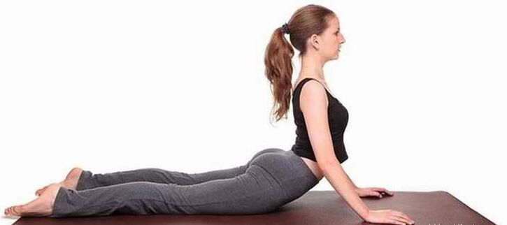 Bhujangasana exercises abdominal muscles posture